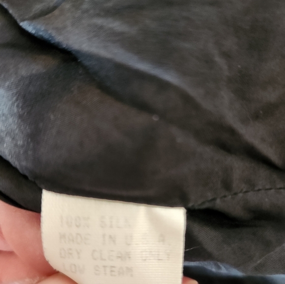 Vintage Silk Carolina Herrera Dress Size 6 - Picture 10 of 15